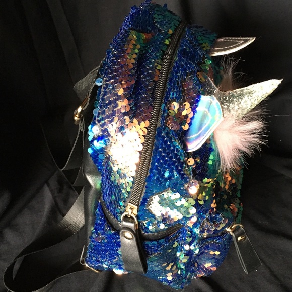 Unicorn sequin mini backpack - Picture 8 of 8